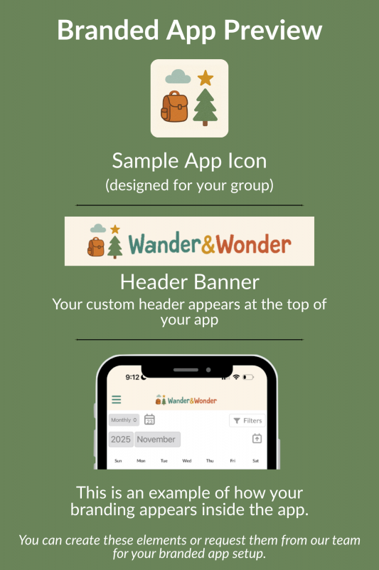 Branded App Preview