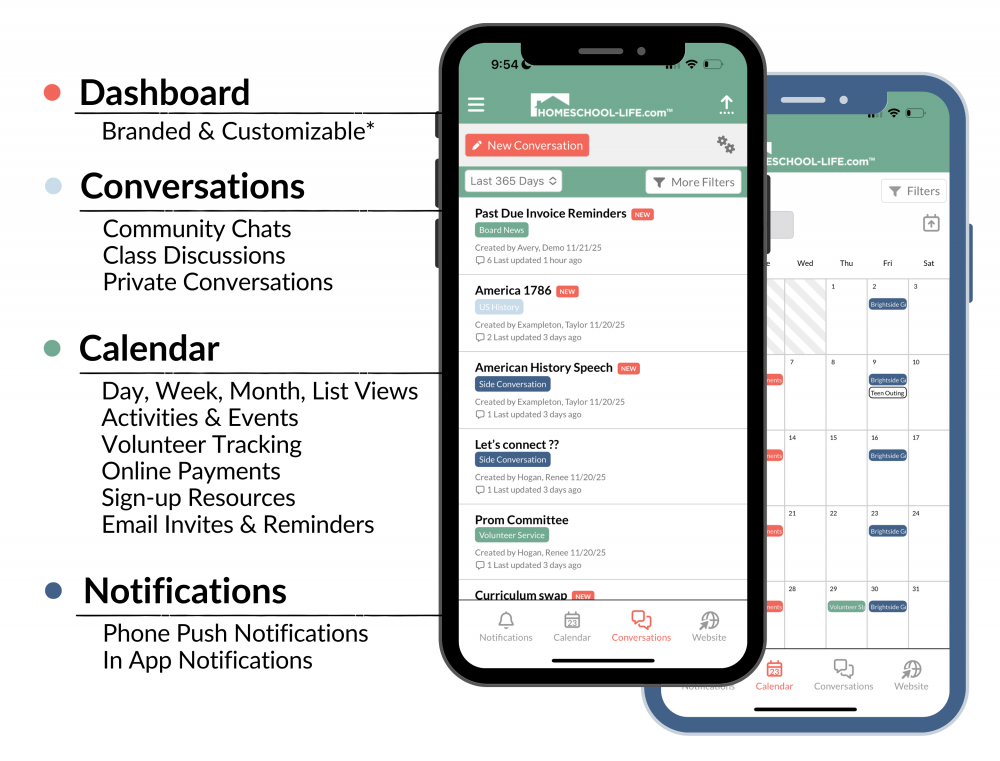 Homeschool-Life App Preview
