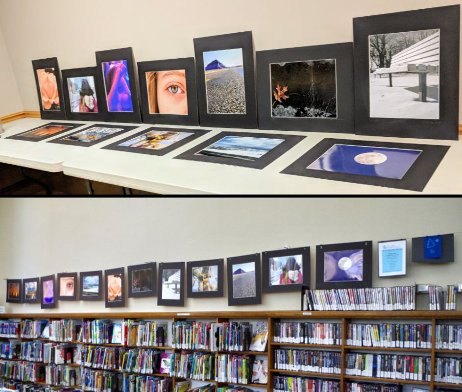 Photos taken by PHS students on display at the Spring 2018 Open House and at Hamline Midway Library in Saint Paul.