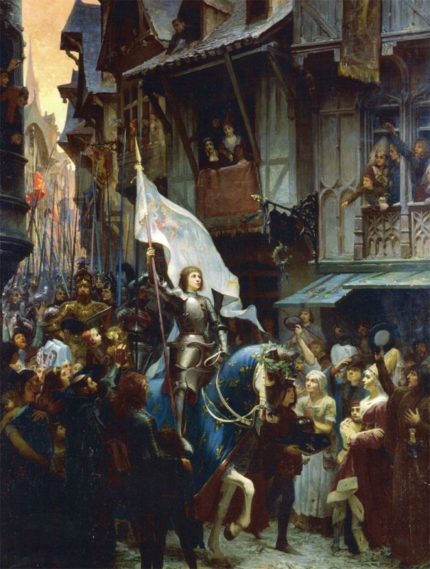 Joan of Arc enters Orléans.