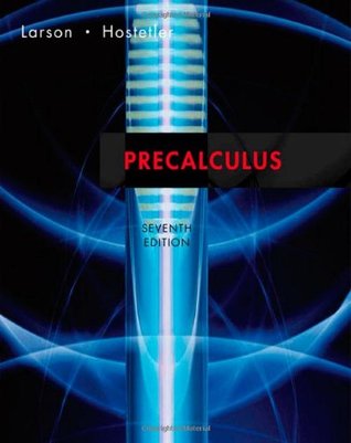cover image for the 7th edition of Precalculus by Ron Larson and Robert P Hostetler