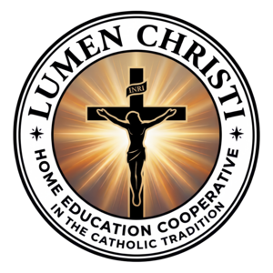 Lumen Christi - Home Education Cooperative in the Catholic Tradition Logo