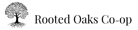 Rooted Oaks Co-op Logo