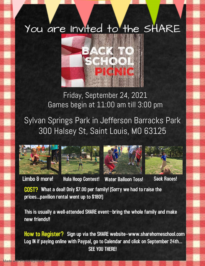 Back To School Picnic Holiday Parties For Special Needs In St Louis 2022