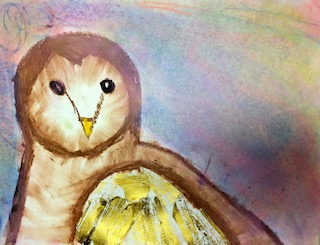 Kids Edition: Chalk Pastel Owl 