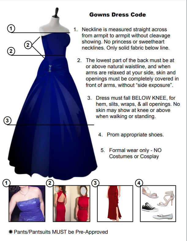 dress code formal dress