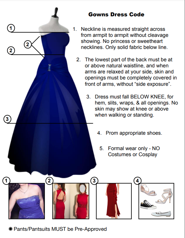 Printable Prom Dress Code Printable Prom Dress Code
